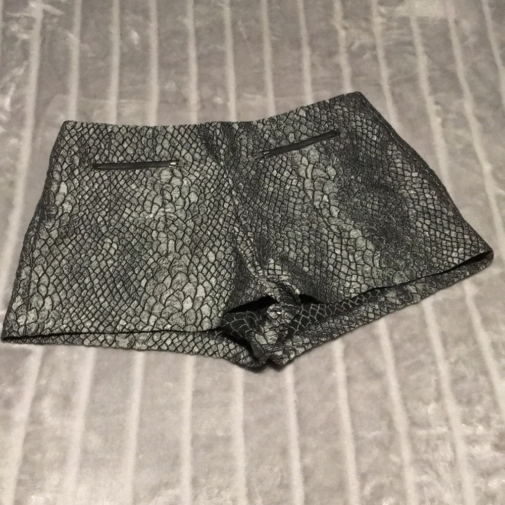 Marshall’s “sans souci” Snake Skin Shorts